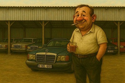 Boozy Uncle’s Full Benz Garage – Meme NFT Collection  Keywords: Boozy Uncle, Mercedes garage, drunk meme NFT, crypto humor, Mercedes Benz NFT, G-Wagon, W124, SL560, NFT collector art  Meta description: Discover Boozy Uncle’s legendary garage with seven classic Mercedes cars. This limited edition meme NFT blends drunken crypto wisdom with German engineering. For true degens only.