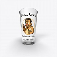 Can’t decide whether to sell or HODL? Just fill this glass and ask Uncle Boozy. Not financial advice – just drunk advice. Perfect for hangovers, chart-gazing, and decentralized despair.
